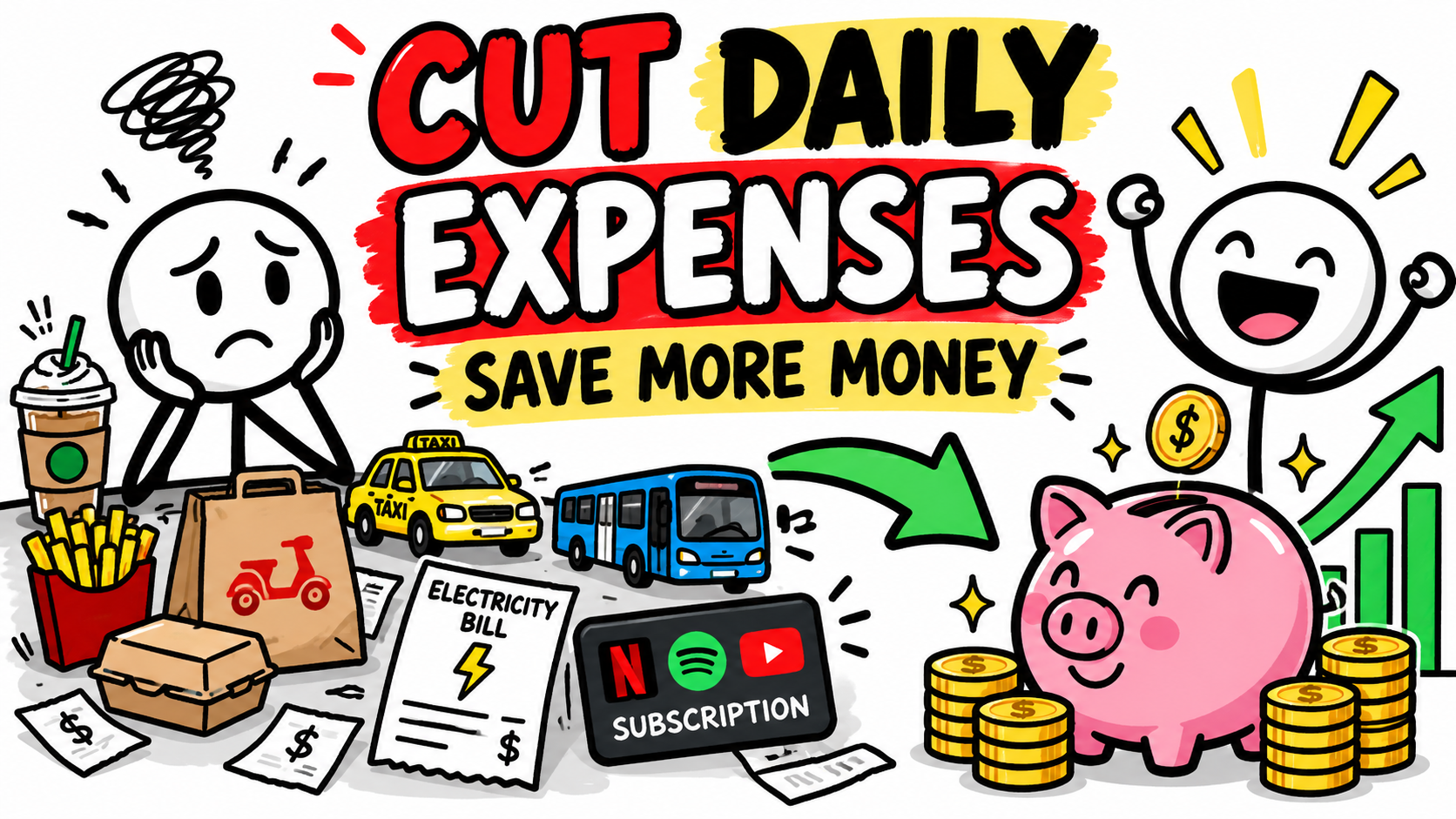 15 Daily Expenses You Can Cut to Save More Money