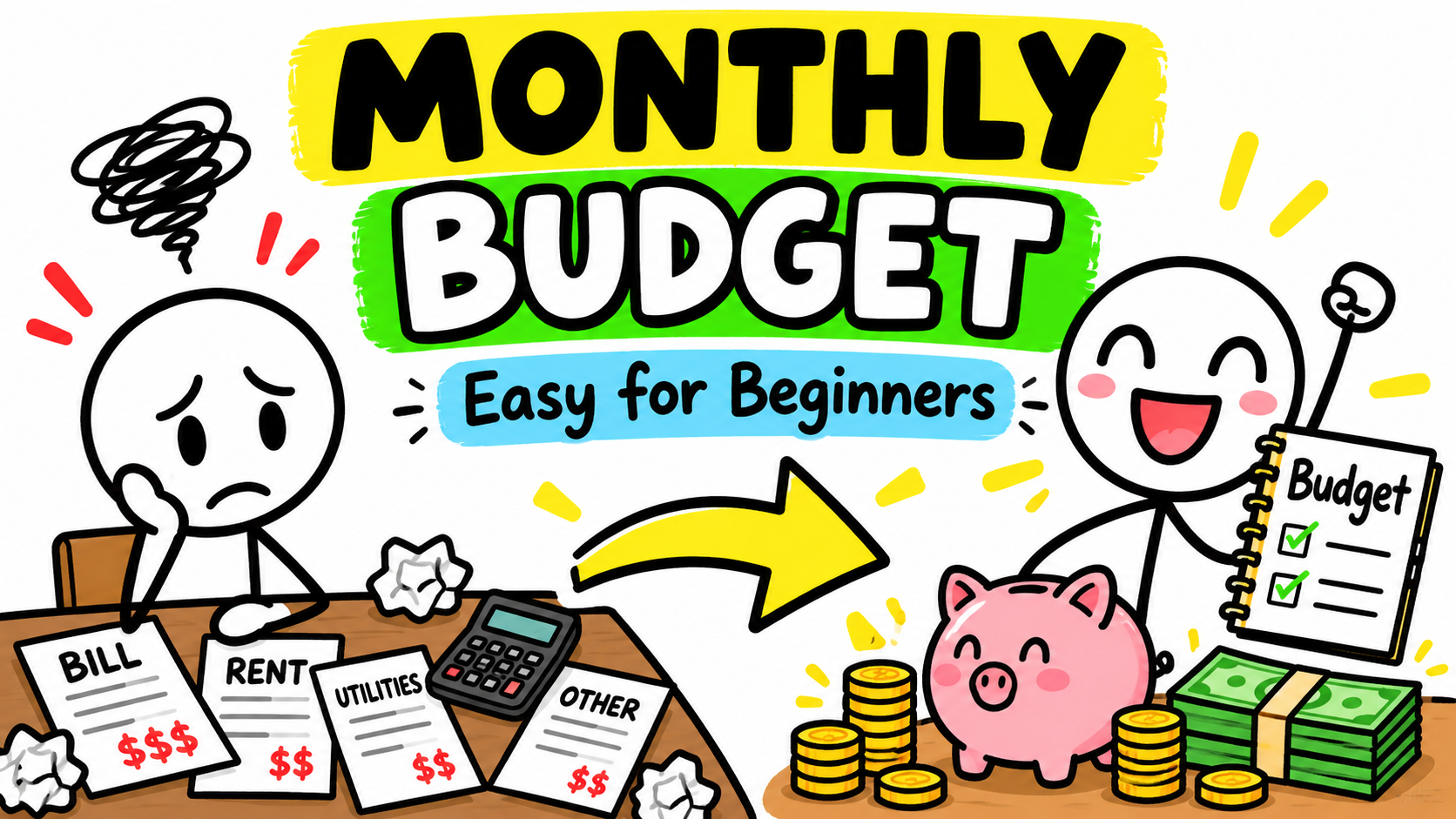 How to Create a Monthly Budget That Works for Beginners