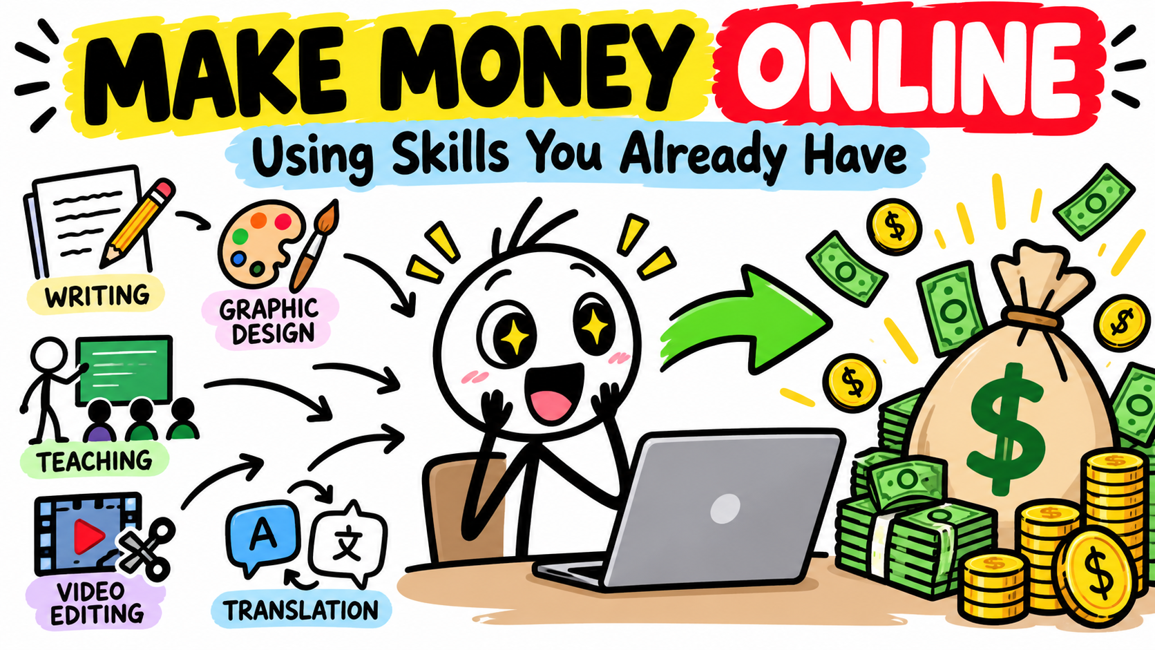 How to Make Money Online Using Skills You Already Have 10 Easy Ways